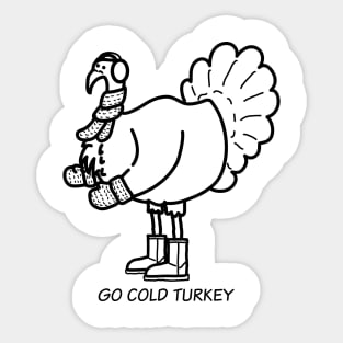 Go Cold Turkey Sticker